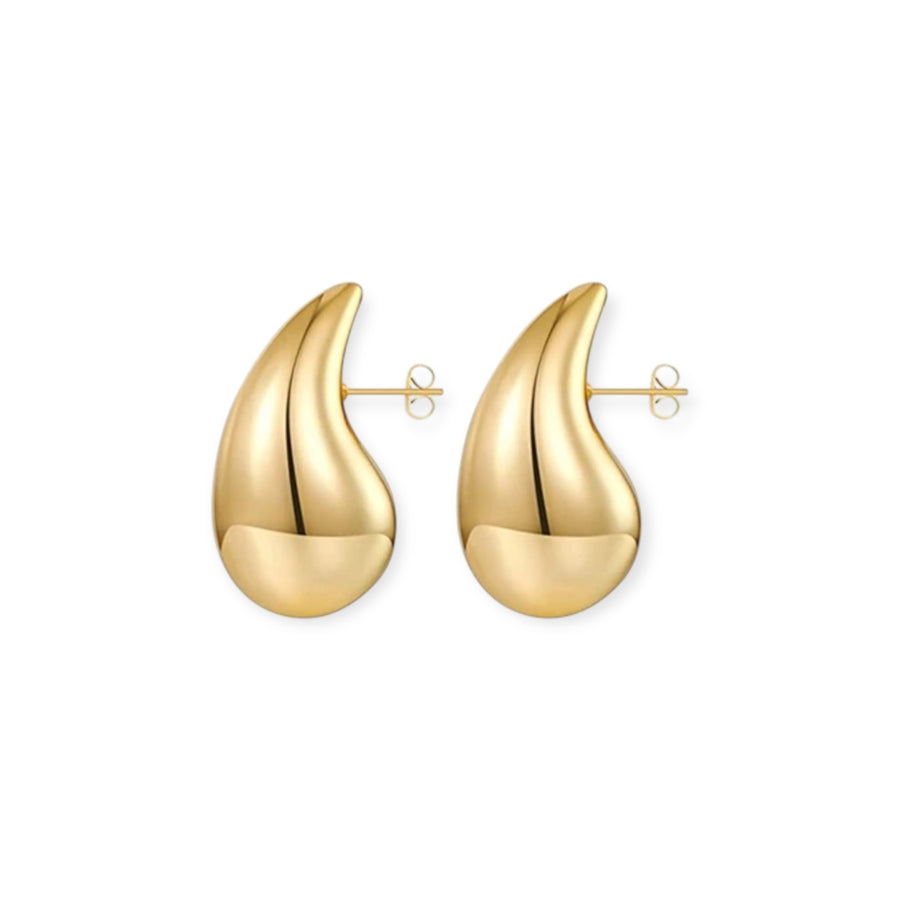 CHUNKY TEARDROP STUDS